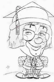 Fuddi-Duddy cartoon graduate